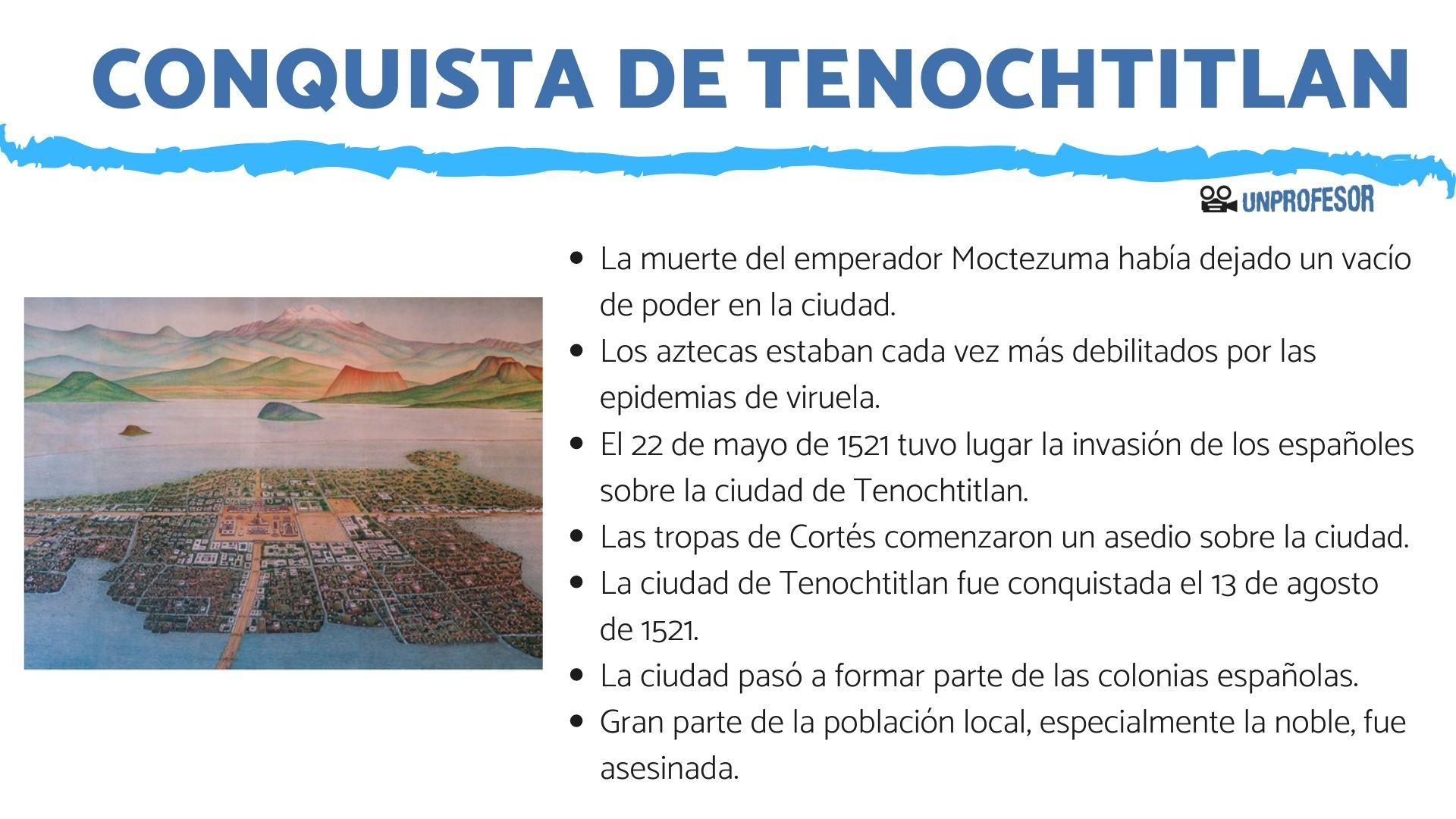 La Conquista De Mexico Tenochtitlan Aprende Juristas Eternos Otosection