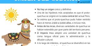 Cuál es el origen del idioma quechua