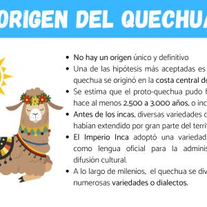 Cuál es el origen del idioma quechua