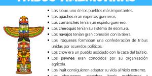 Tribus indias americanas