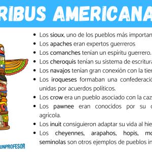 Tribus indias americanas