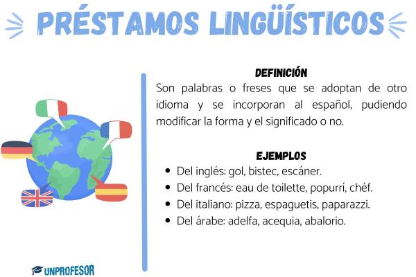 Qué son los calcos semánticos: ejemplos - Diferencia entre calco y préstamo lingüístico