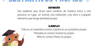 Ejemplos de sustantivos propios