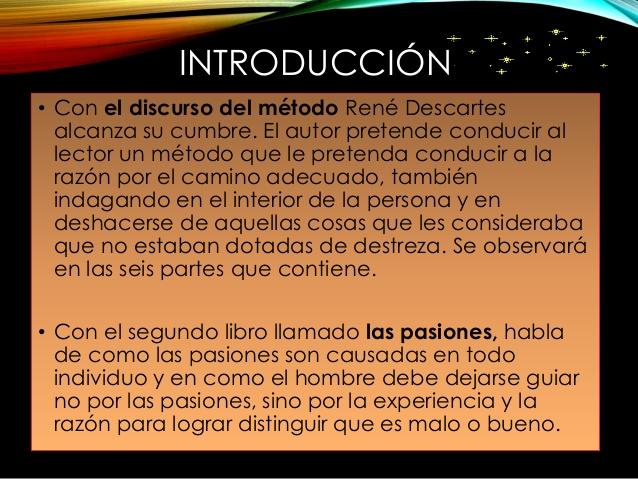 El discurso del método de Descartes – Resumen breve
