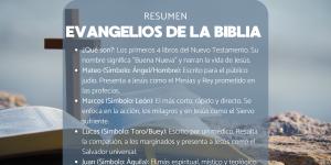 Cuáles son los Evangelios de la Biblia