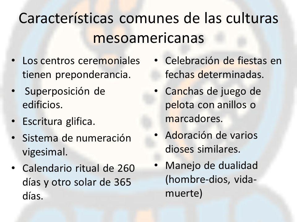 Cultura Mesoamericana - RESUMEN Y CARACTERÍSTICAS