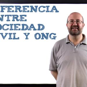 Diferencia entre sociedad civil y ONG