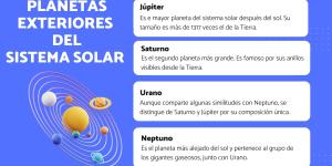 Planetas exteriores del sistema solar