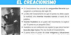 Vicente Huidobro y El Creacionismo: resumen