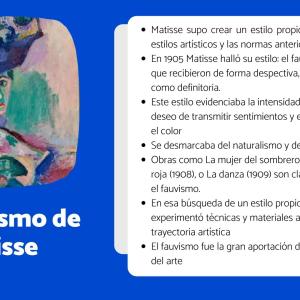 El fauvismo y Matisse – resumen