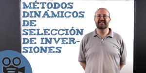 Métodos dinámicos de selección de inversiones