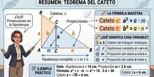 Cuál es el teorema de los catetos