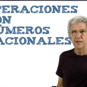 Operaciones con números racionales