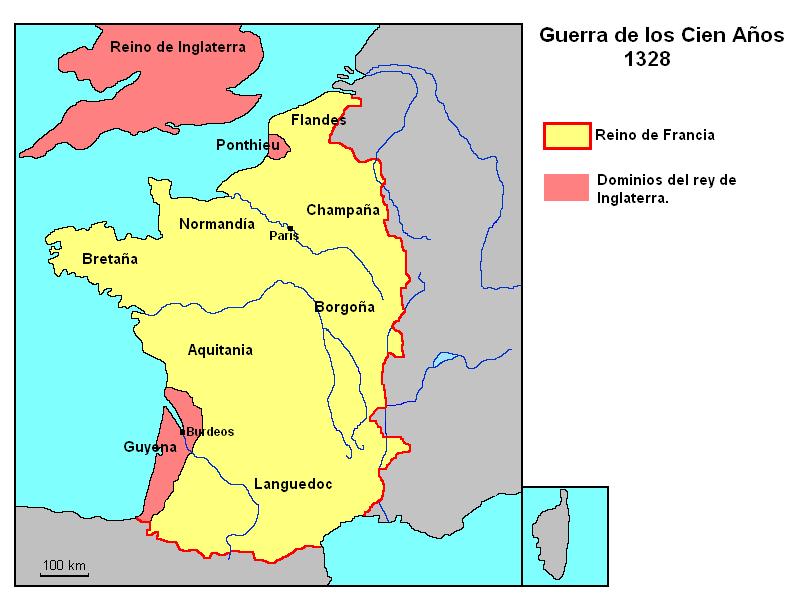 Guerra de los 100 años causas y consecuencias Guerra de los 100 años causas y consecuencias