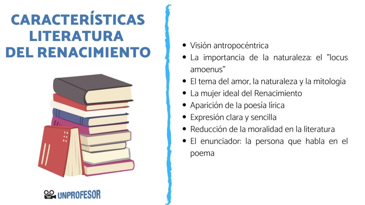 Literatura del Renacimiento: características principales