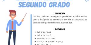Inecuaciones de segundo grado: con ejercicios