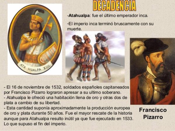 El Imperio Inca - Resumen corto - El fin del Imperio inca