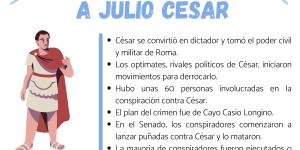 Por que mataron a Julio César - resumen