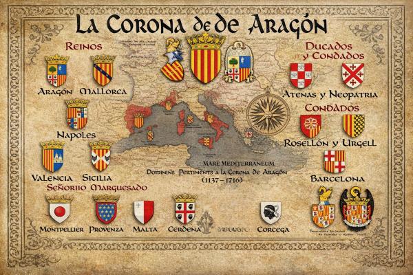 La Corona de Aragón: resumen, origen, territorios y características - ¿Qué fue la Corona de Aragón?