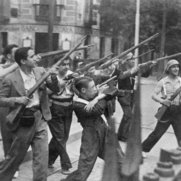 batalla de siete dias guerra civil