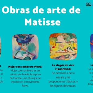 Matisse - obras principales