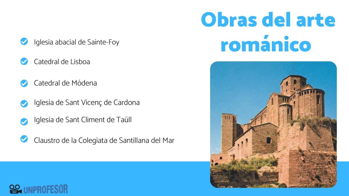 Obras del arte románico importantes