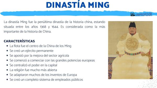 Dinastia Ming: características - Características de la dinastía Ming