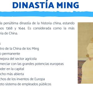 Dinastia Ming: características