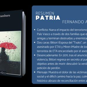 Patria: resumen por capítulos