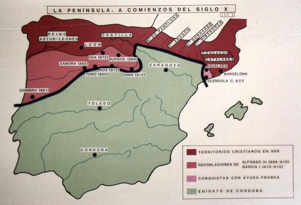 Reconquista española - ¡Resumen corto! - El inicio de la Reconquista española en el norte de Hispania