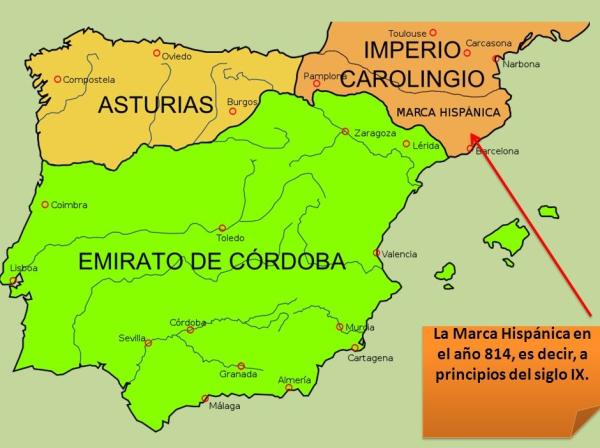 Reconquista española - ¡Resumen corto! - La Reconquista española desde los Pirineos 