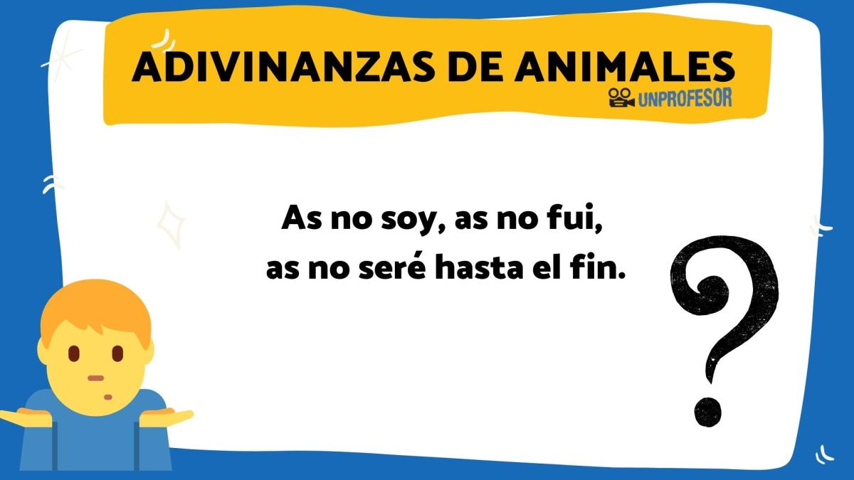Adivinanzas de animales con respuestas