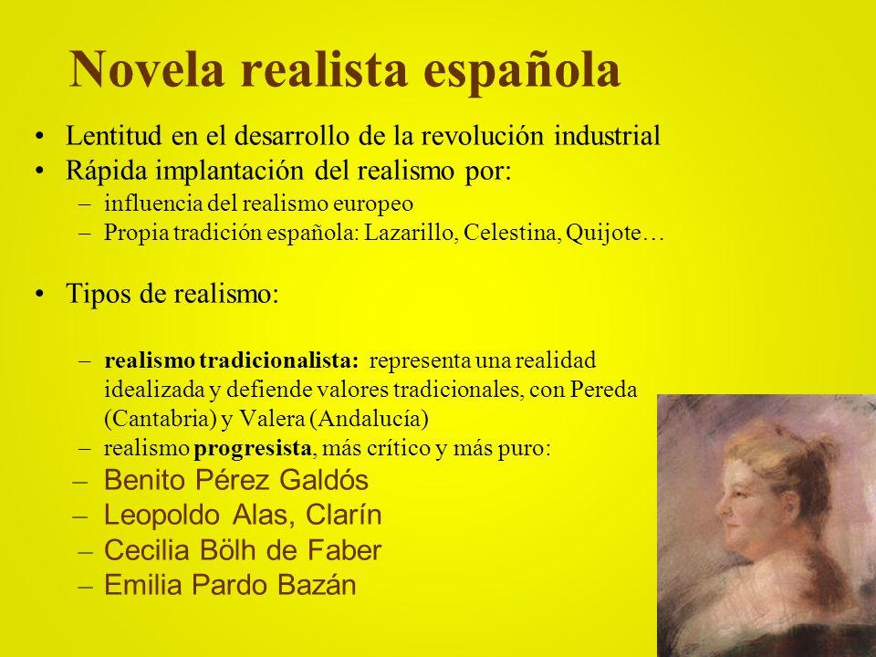 Las principales CARACTERÍSTICAS de la novela REALISTA en España ¡¡RESUMEN!!