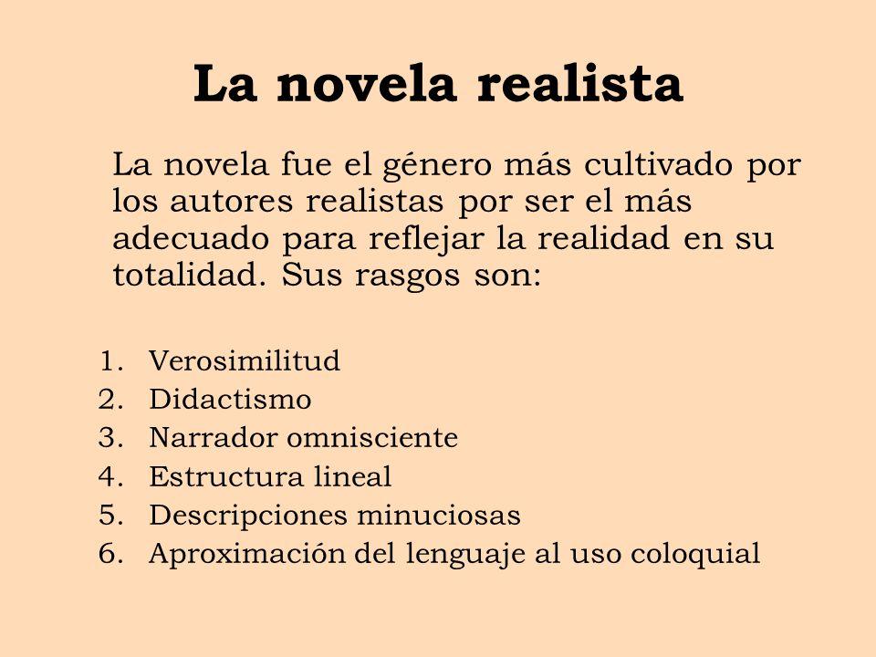 Las principales CARACTERÍSTICAS de la novela REALISTA en España ¡¡RESUMEN!!