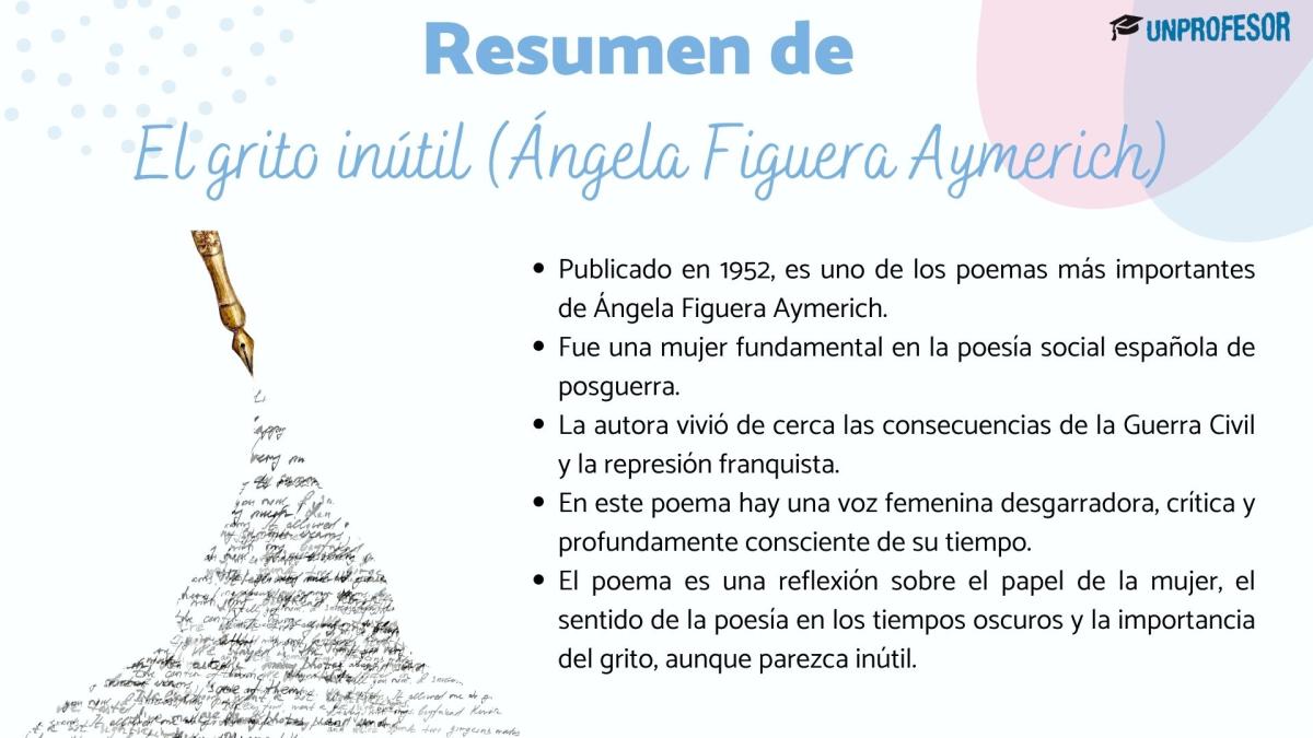 El grito inútil: resumen