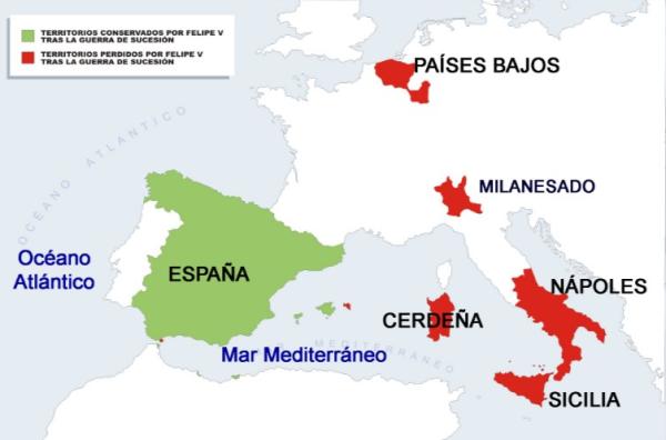 Guerra de sucesión española: Batallas principales - La guerra en Europa