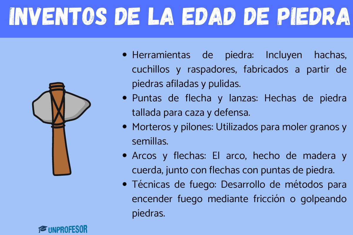 Inventos de la Edad de Piedra