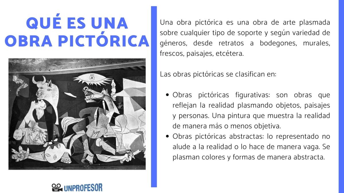 Qué es una obra pictórica y ejemplos