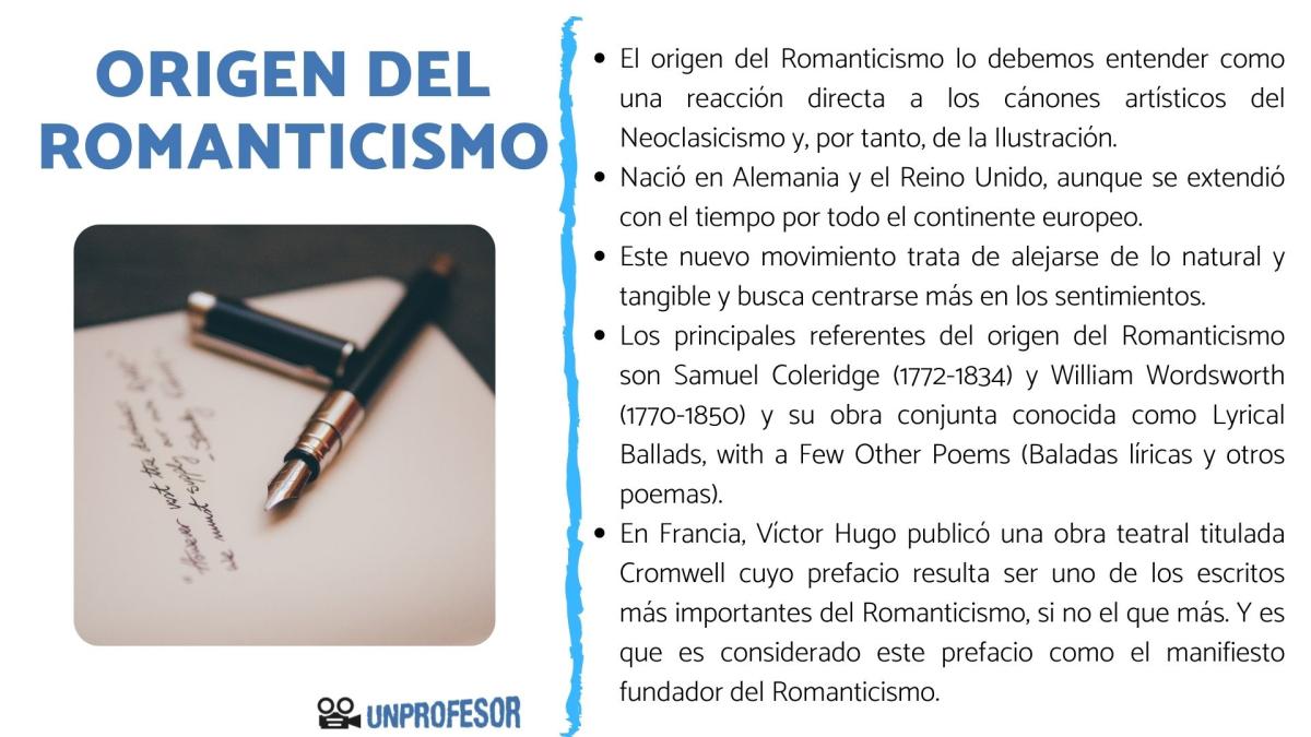 Origen del Romanticismo