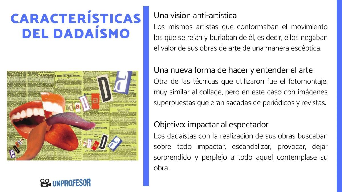 Características del dadaísmo en el arte