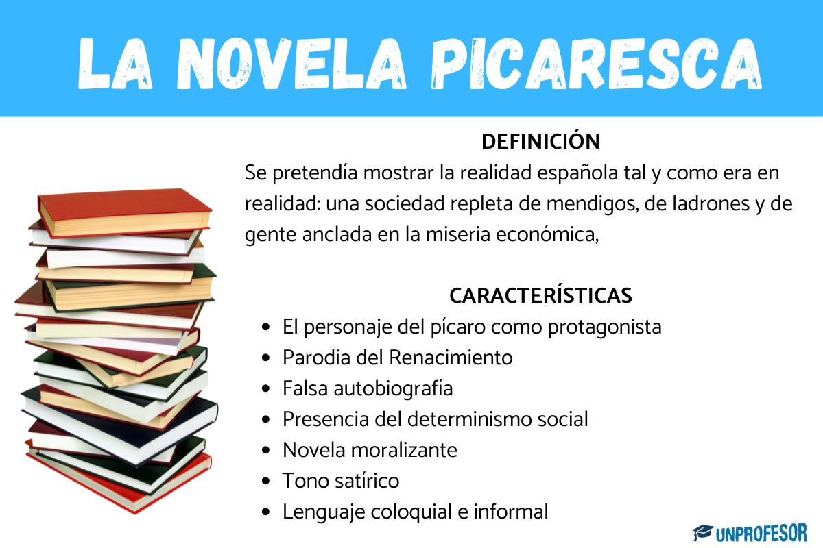 La novela picaresca y sus características