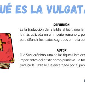 Qué es la Vulgata y quién la escribió