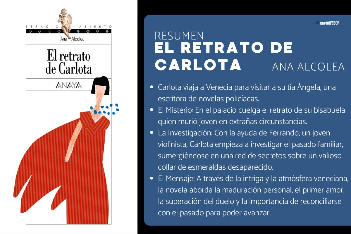 El retrato de Carlota: resumen