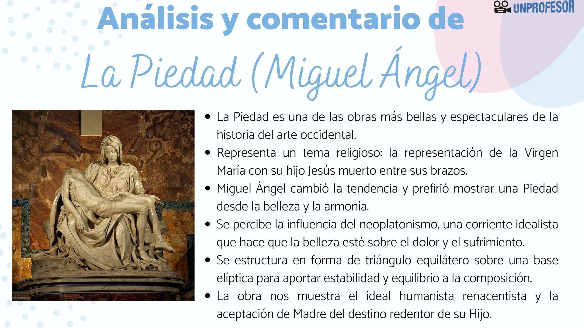 La Piedad de Miguel Ángel - análisis y comentario [ideal para ESTUDIAR!]