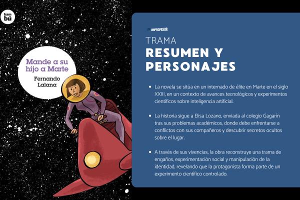 Mande a su hijo a Marte: resumen