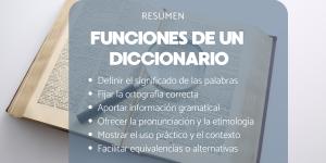 Funciones del diccionario