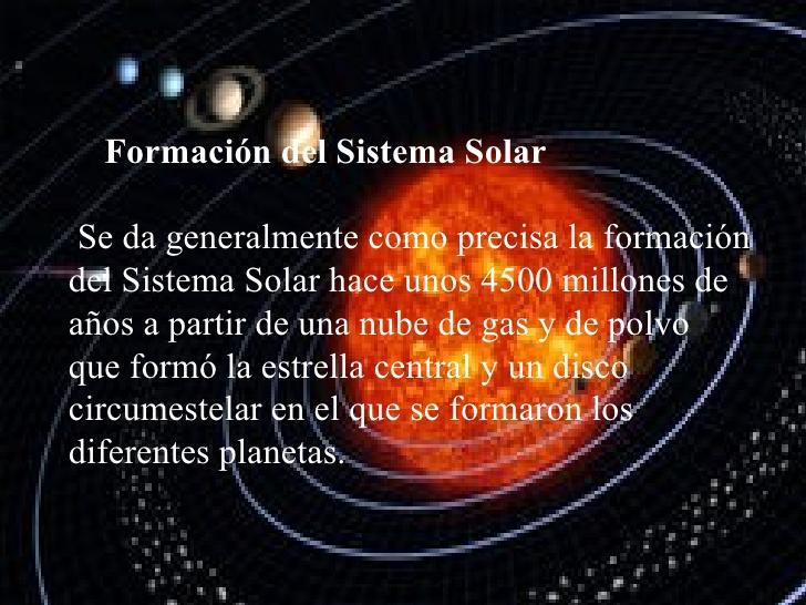 Qué es el sistema SOLAR y cómo está formado - Resumen