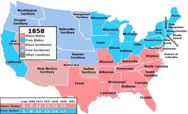 mapa secesión