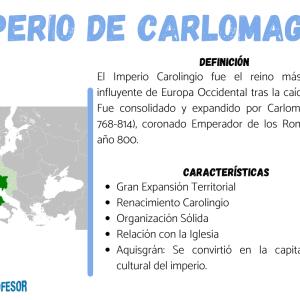 Qué fue el imperio de Carlomagno - características