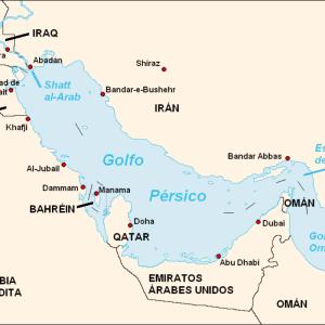 Países del Golfo Pérsico (con mapa)